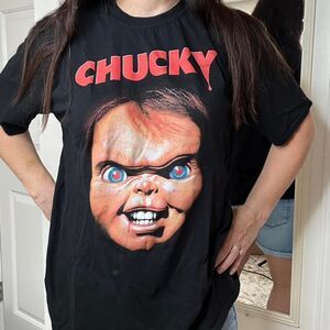 Chucky Halloween Tee Shirt Unisex. XL
